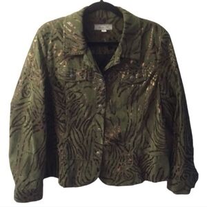 BIRCH HILL jacket animal print